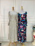 Spring Ladies Floral Cotton Maxi Dresses